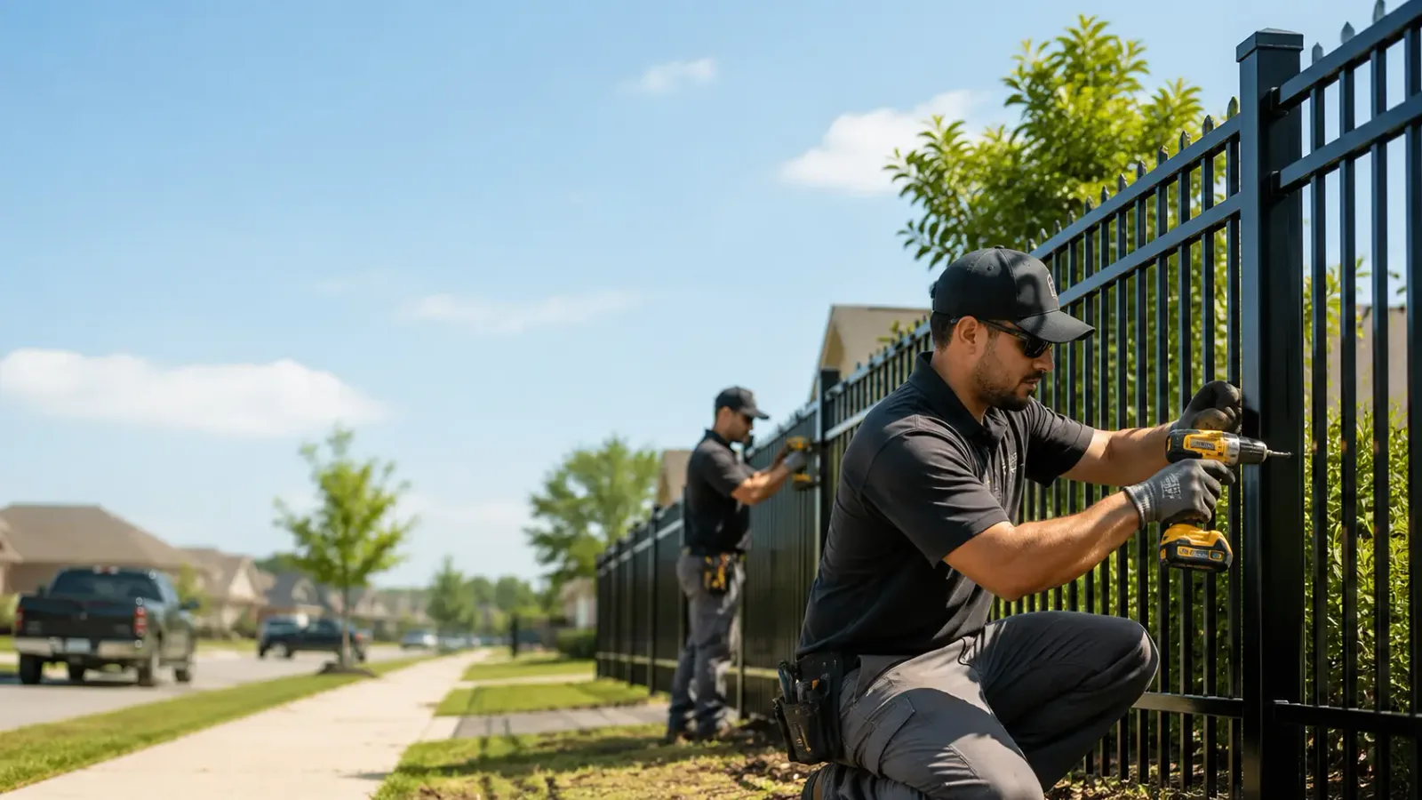 Metal Fence Installation in West Olive, MI
